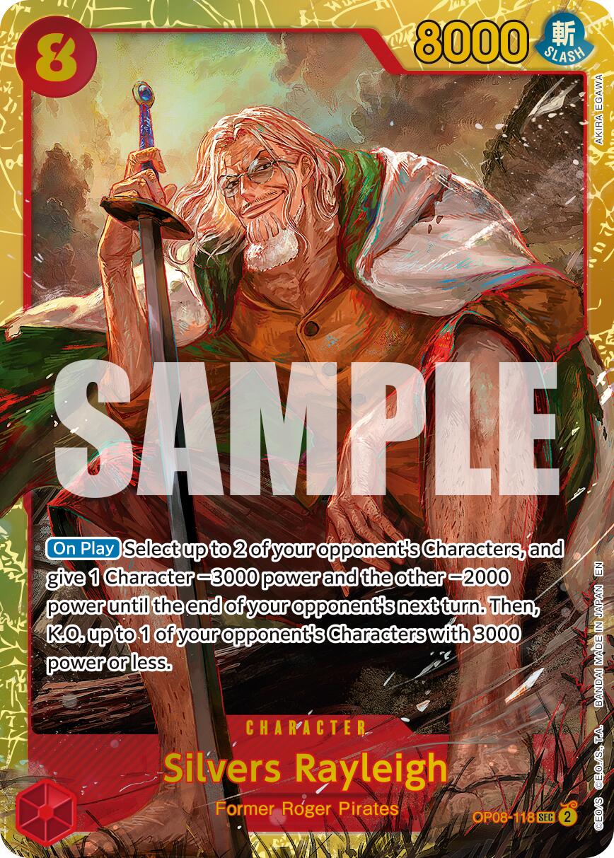 Silvers Rayleigh - OP08-118 (Reprint) [PRB-02 - OP08-118]