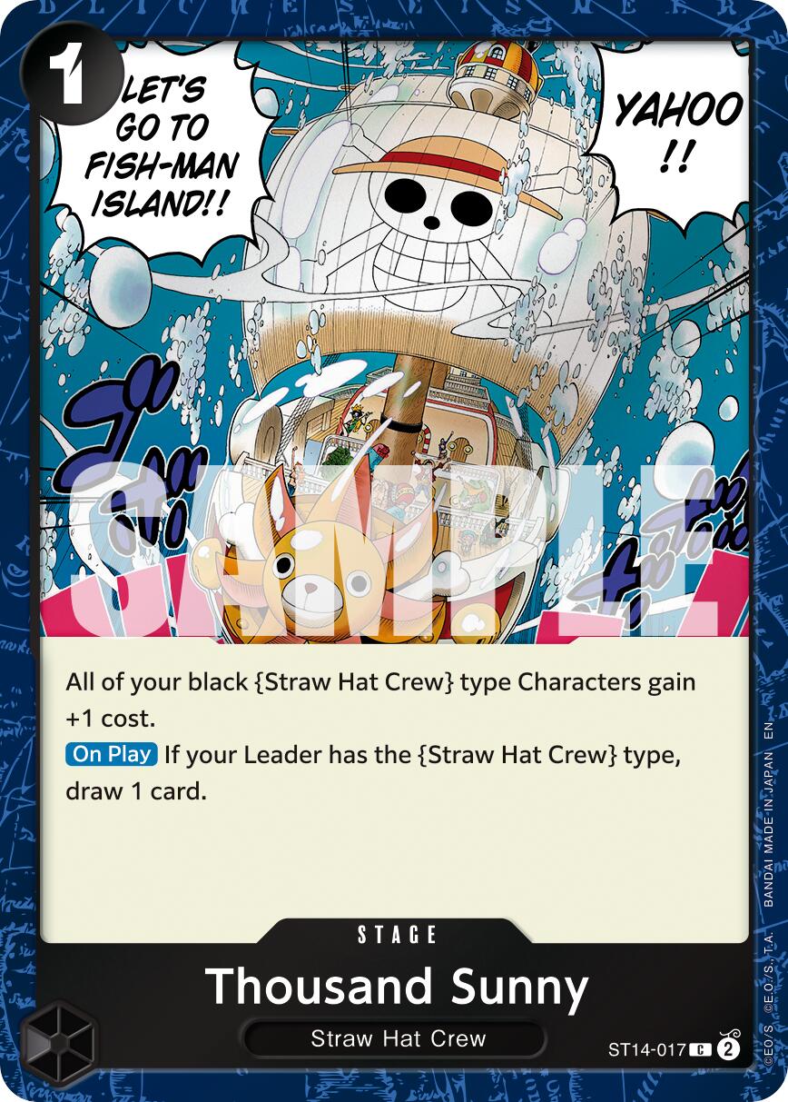Thousand Sunny (Pirate Foil) [PRB-02 - ST14-017]