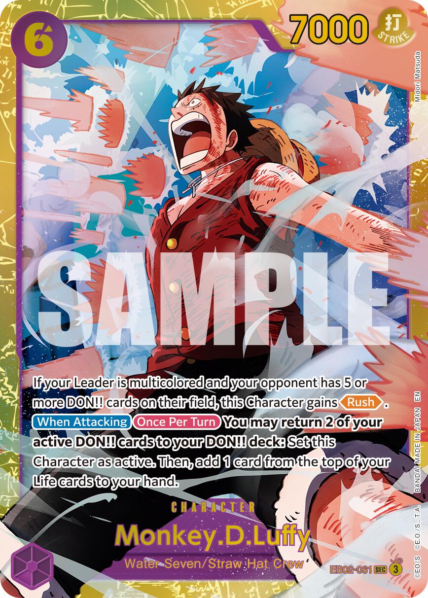 Monkey.D.Luffy - EB02-061 (Reprint) [PRB-02 - EB02-061]