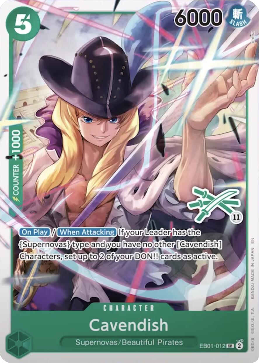 Cavendish (Zoro Deck) [LT-01 - EB01-012]