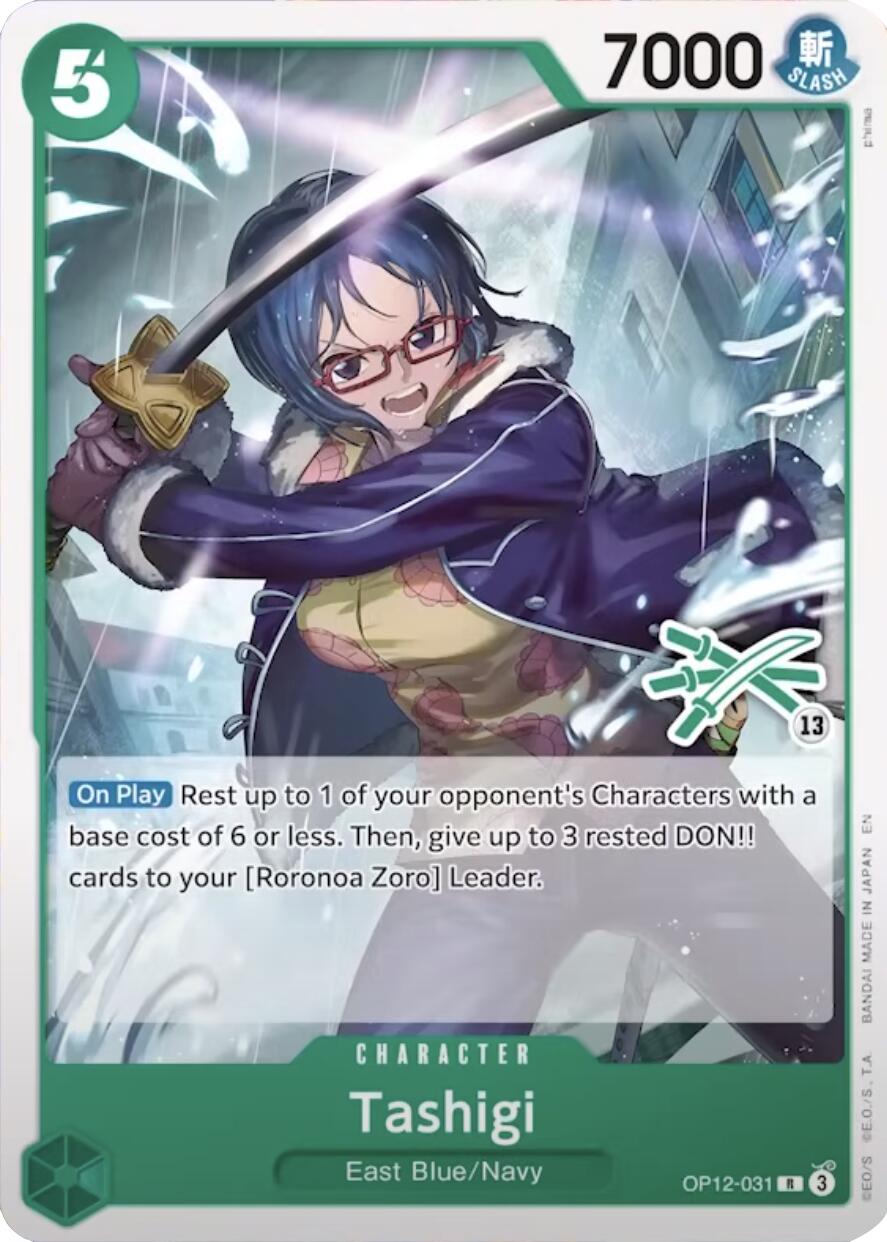 Tashigi (Zoro Deck) [LT-01 - OP12-031]