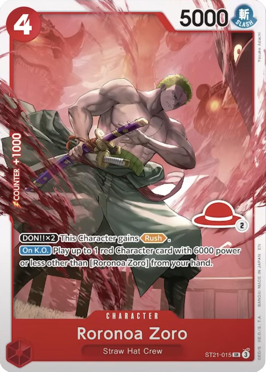Roronoa Zoro - ST21-015 (Luffy Deck) [LT-01 - ST21-015]
