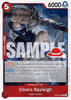 Silvers Rayleigh (Luffy Deck) [LT-01 - OP09-005]