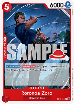 Roronoa Zoro - OP11-016 (Luffy Deck) [LT-01 - OP11-016]