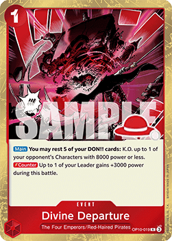 Divine Departure (Luffy Deck) [LT-01 - OP10-019]