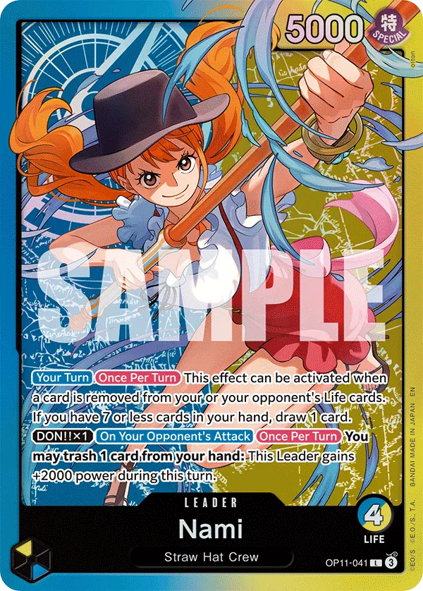 Nami - OP11-041 (Nami Deck) [LT-01 - OP11-041]