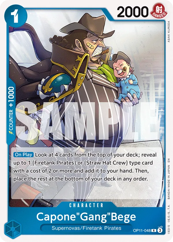 Capone"Gang"Bege (Nami Deck) [LT-01 - OP11-048]