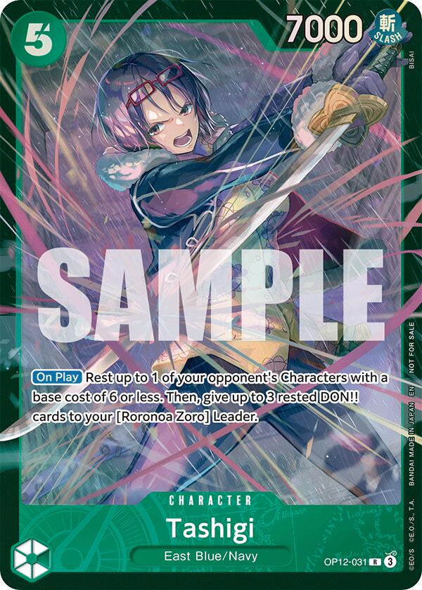 Tashigi (Store Treasure Cup 2025) [OP-PR - OP12-031]