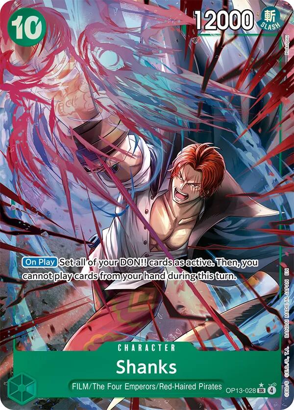 Shanks (028) (Alternate Art) [OP13 - OP13-028]