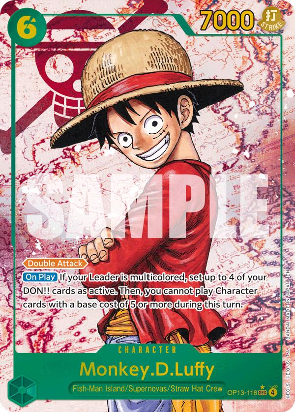 Monkey.D.Luffy (118) (Parallel) [OP13 - OP13-118]