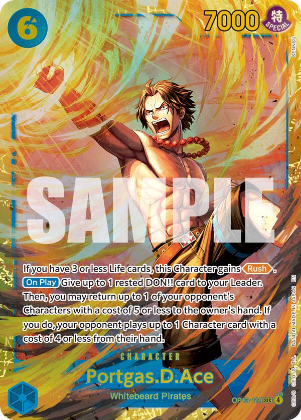 Portgas.D.Ace (119) [OP13 - OP13-119]