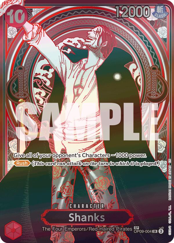 Shanks - OP09-004 (SP) (Silver) [OP13 - OP09-004]