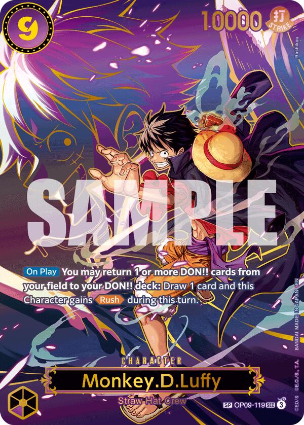 Monkey.D.Luffy - OP09-119 (SP) [OP13 - OP09-119]