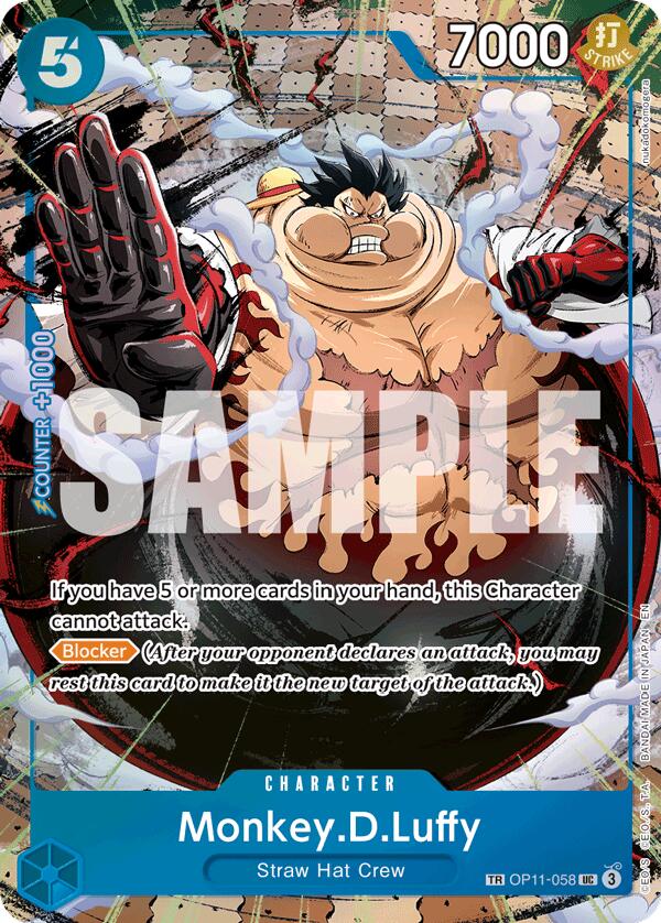 Monkey.D.Luffy - OP11-058 (TR) [OP13 - OP11-058]