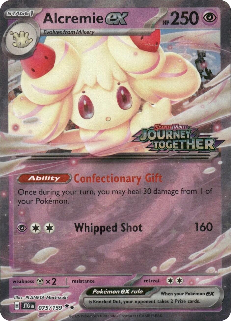 Alcremie ex (Journey Together Stamped) [MCAP - 075/159]