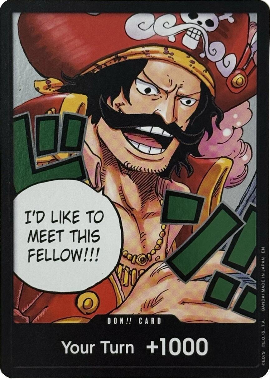 DON!! Card (Gol.D.Roger) [OP13]