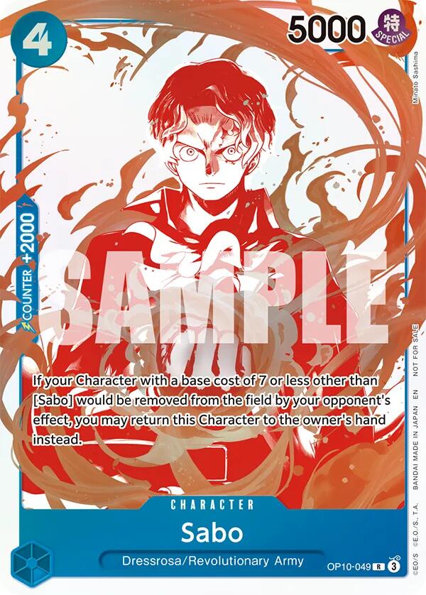 Sabo - OP10-049 (3rd Anniversary Treasure Campaign Pack) [OP-PR - OP10-049]