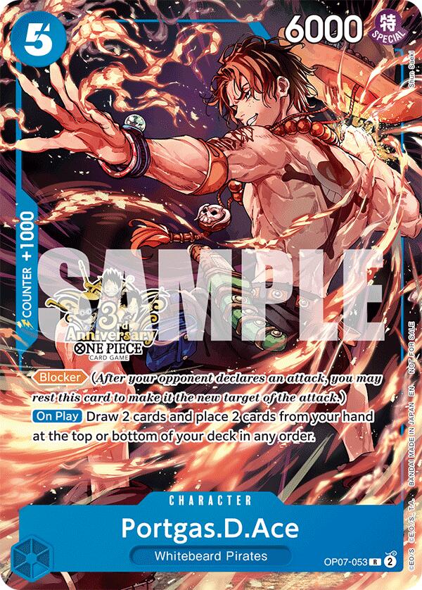 Portgas.D.Ace - OP07-053 (3rd Anniversary Tournament 3 Brothers Pack) [OP13 ANN - OP07-053]