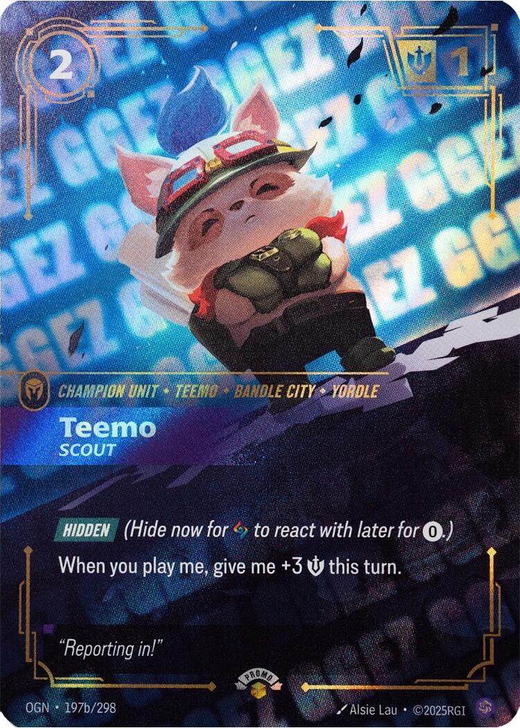 Teemo - Scout (GG EZ) [OPP - 197b/298]