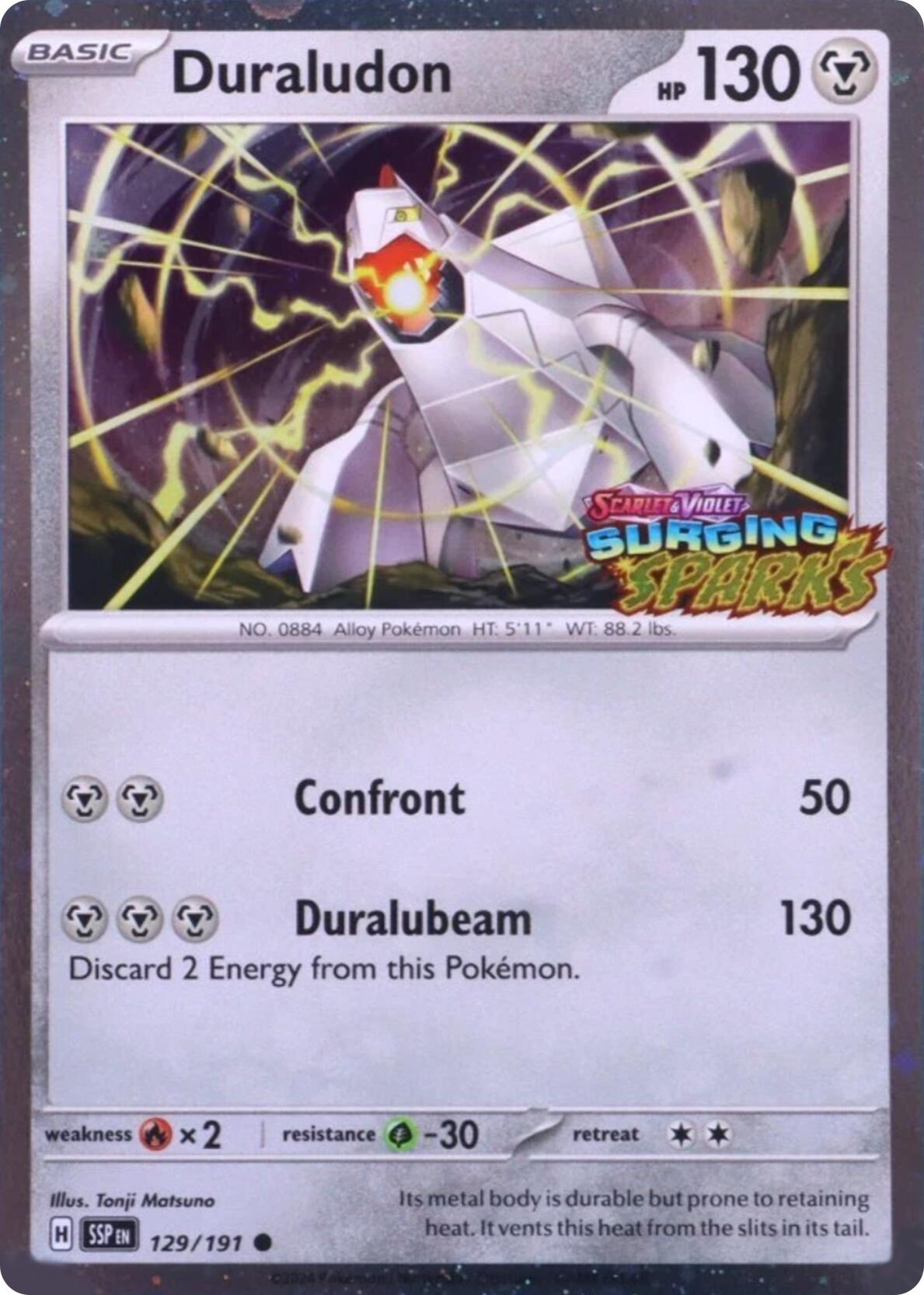 Duraludon (Surging Sparks) [MCAP - 129/191]