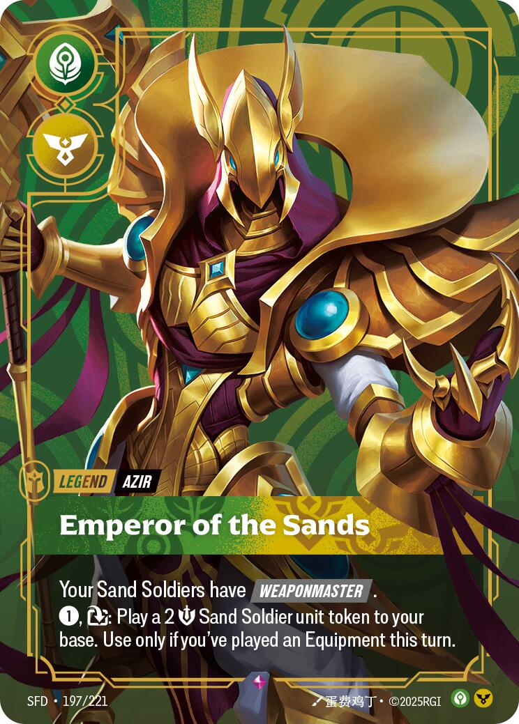Azir - Emperor of the Sands [SFD - 197/221]