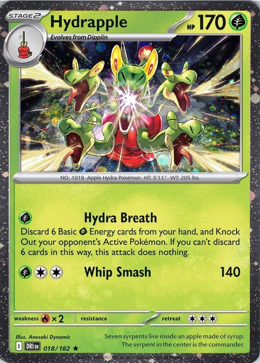 Hydrapple (Cosmos Holo) [MCAP - 018/182]