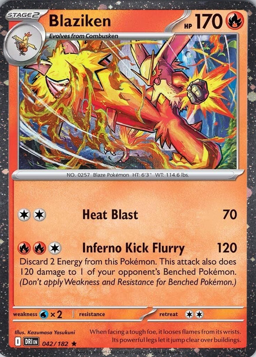 Blaziken (Cosmos Holo) [MCAP - 042/182]