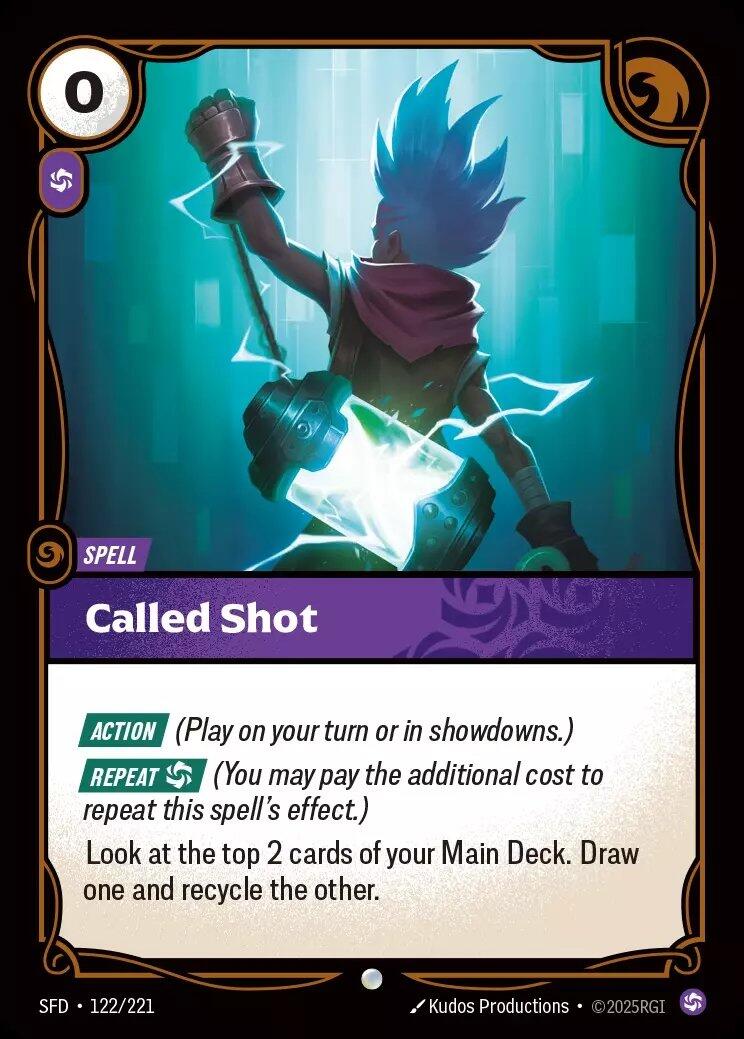 Called Shot [SFD - 122/221]