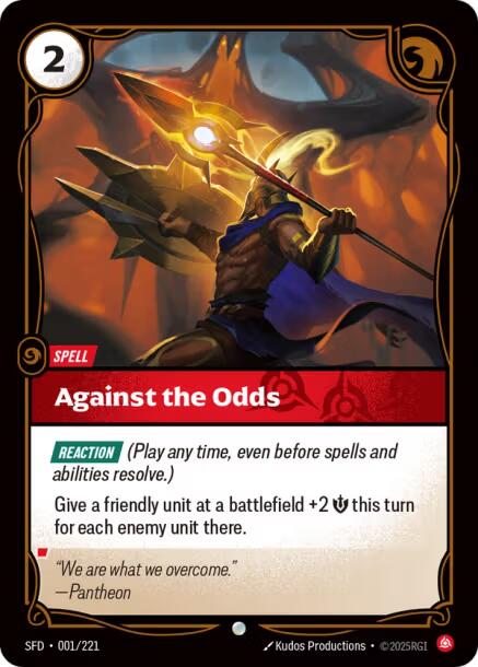 Against the Odds [SFD - 001/221]
