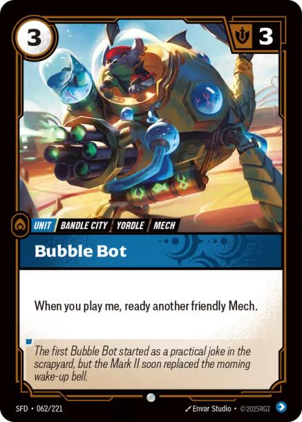 Bubble Bot [SFD - 062/221]