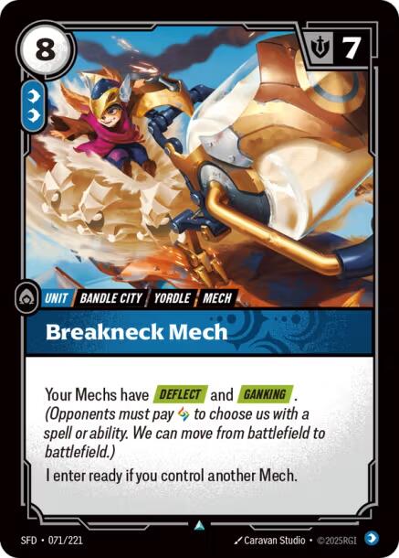 Breakneck Mech [SFD - 071/221]