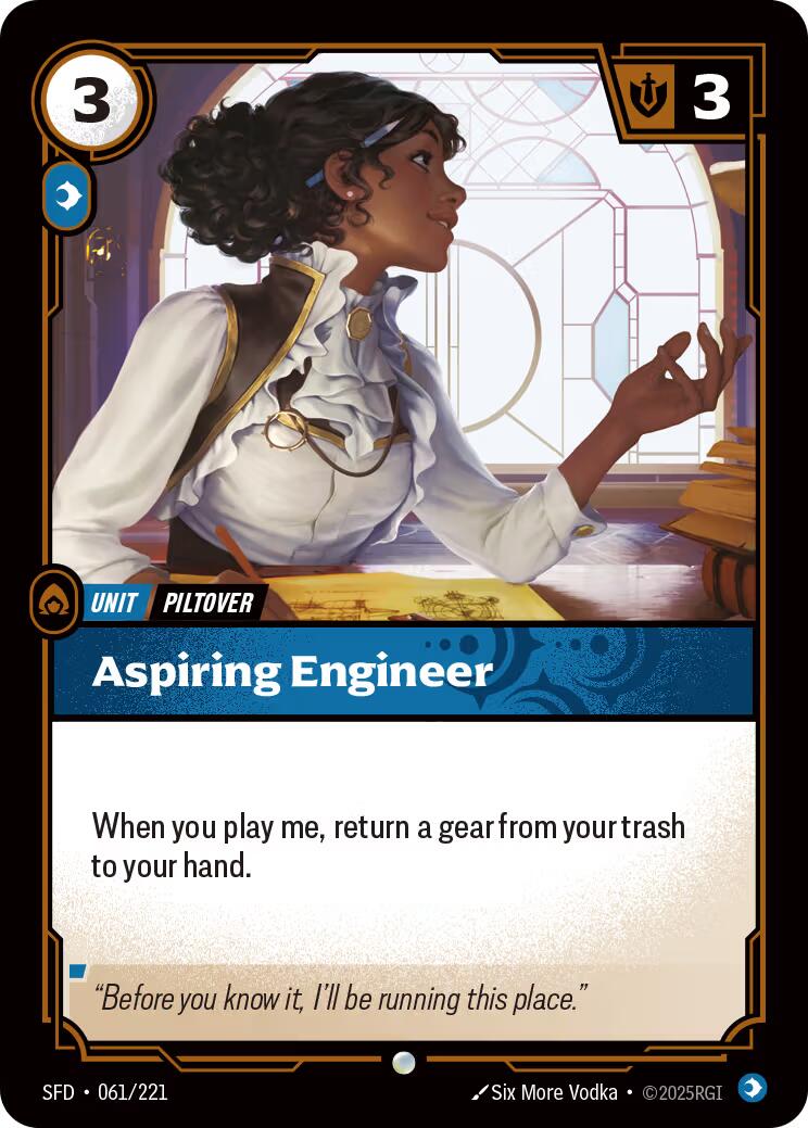 Aspiring Engineer [SFD - 061/221]