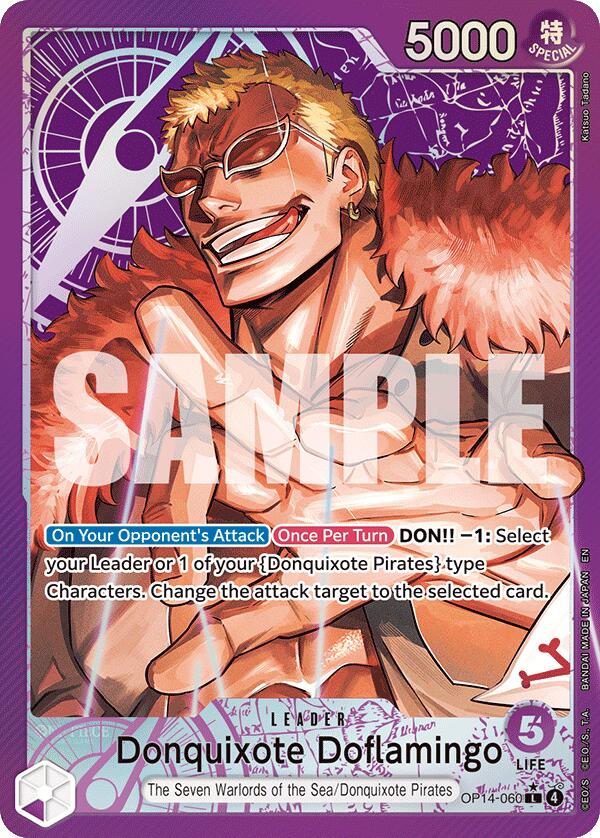 Donquixote Doflamingo - OP14-060 (Alternate Art) [OP14 - OP14-060]