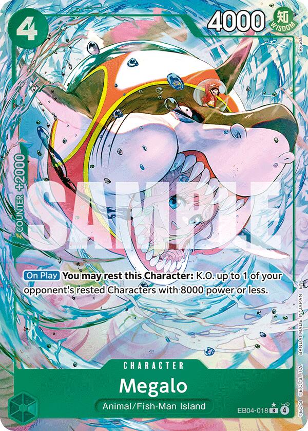 Megalo (Alternate Art) [OP14 - EB04-018]