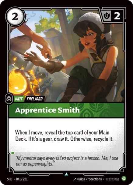 Apprentice Smith [SFD - 041/221]