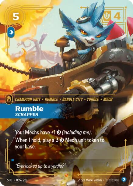 Rumble - Scrapper [SFD - 089/221]