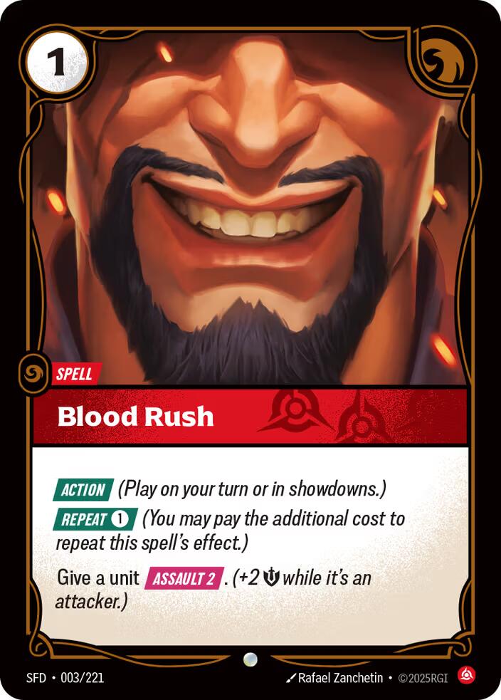 Blood Rush [SFD - 003/221]