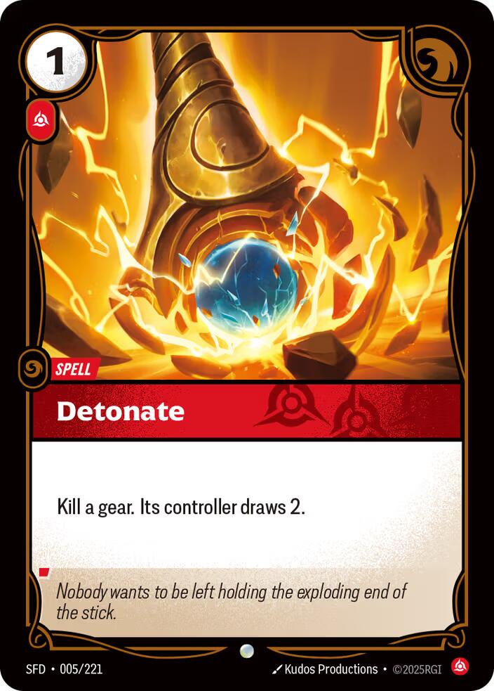 Detonate [SFD - 005/221]
