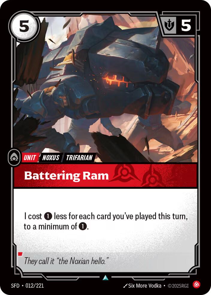 Battering Ram [SFD - 012/221]