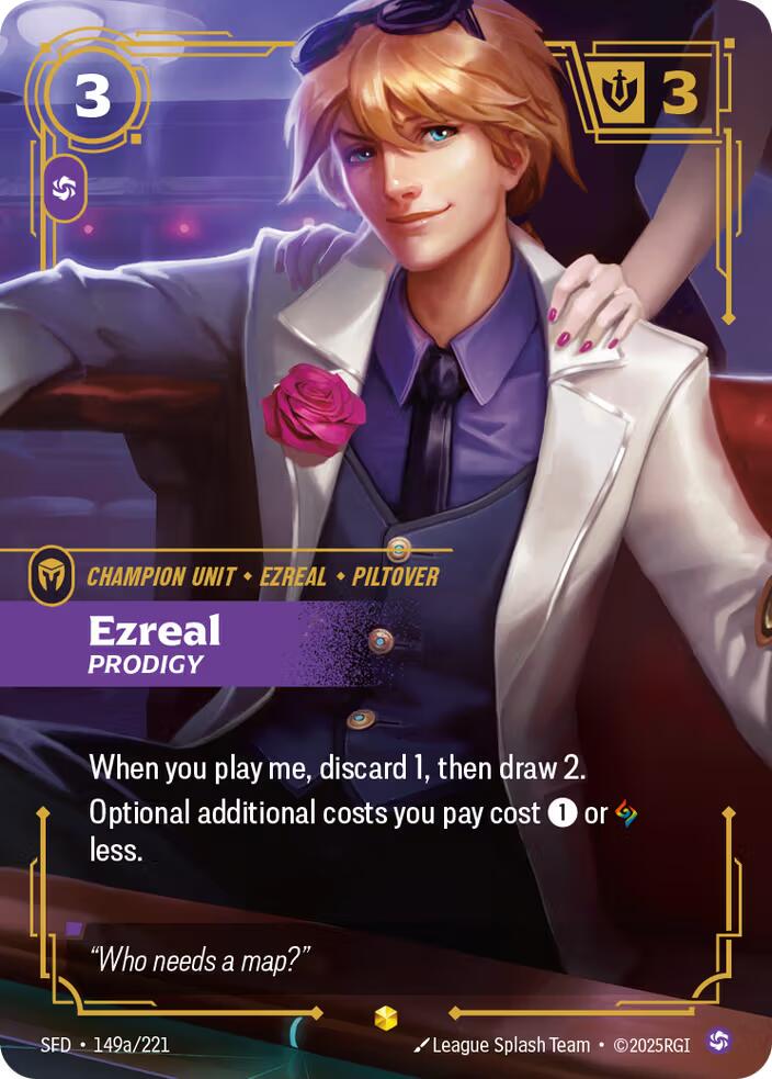Ezreal - Prodigy (Alternate Art) [SFD - 149a/221]