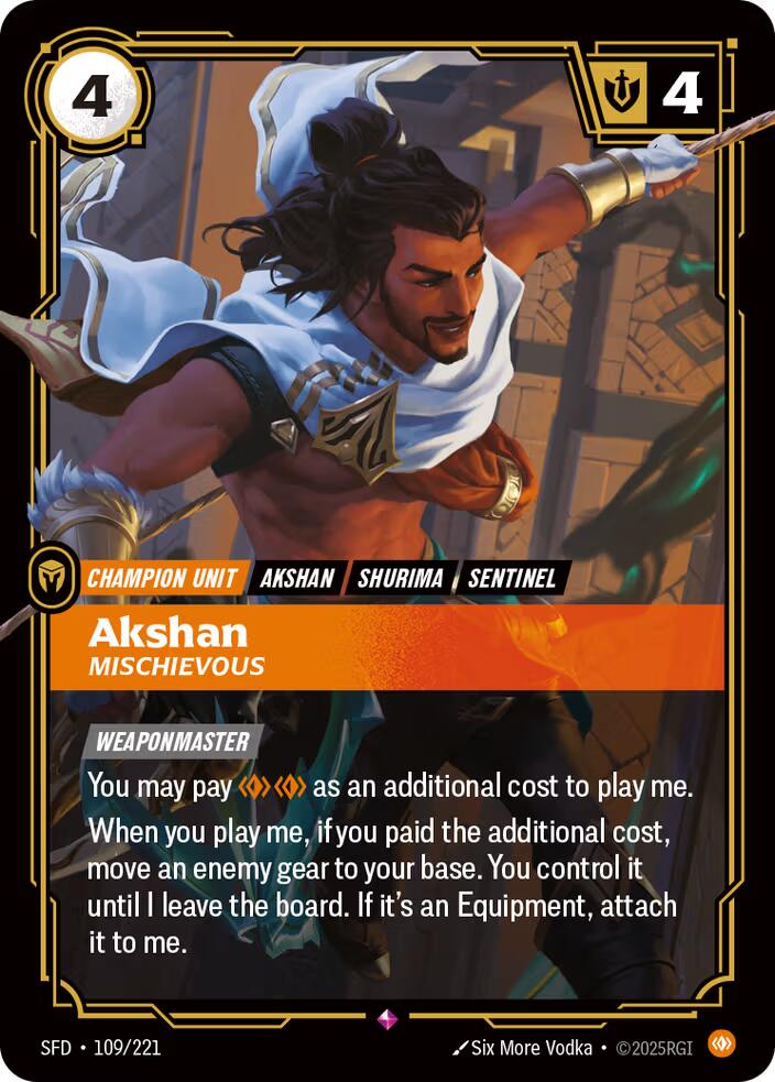 Akshan - Mischievous [SFD - 109/221]