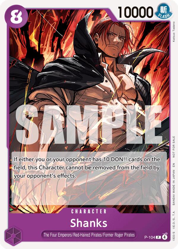 Shanks (Store Tournament 2025 Vol. 4) [OP-PR - P-104]
