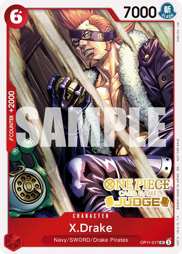 X.Drake (Judge Pack Vol. 7) [OP-PR - OP11-017]