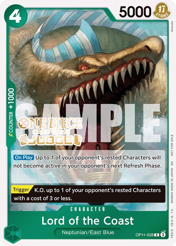 Lord of the Coast (Judge Pack Vol. 7) [OP-PR - OP11-028]