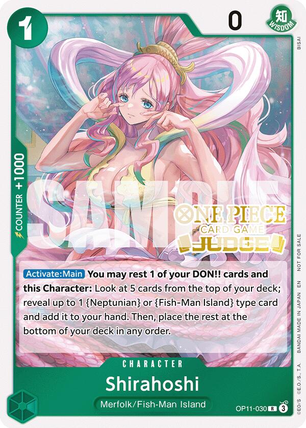 Shirahoshi (Judge Pack Vol. 7) [OP-PR - OP11-030]