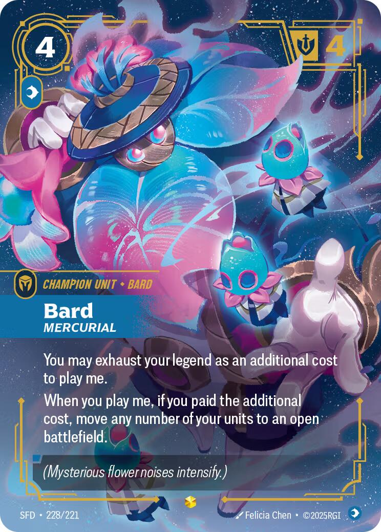 Bard - Mercurial (Overnumbered) [SFD - 228/221]