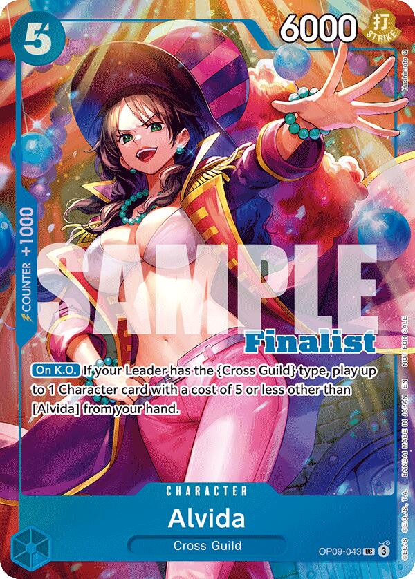 Alvida (CS 25-26 Finalist Card Set 2) [OP-PR - OP09-043]