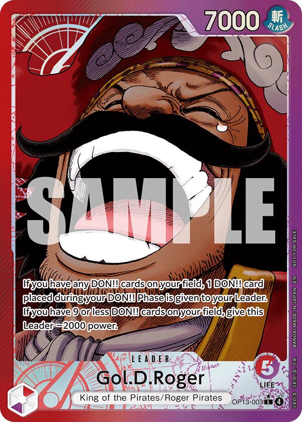 Gol.D.Roger (Jumbo) [OP-PR - OP13-003]