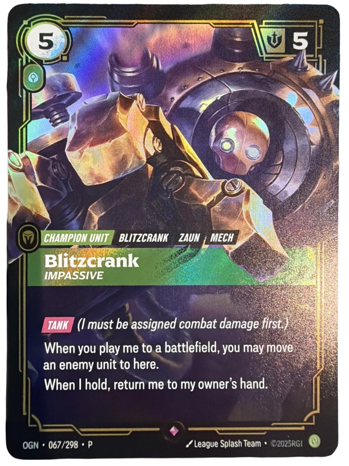 Blitzcrank - Impassive [OPP - 067/298]