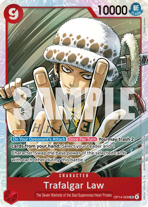 Trafalgar Law - OP14-009 [OP14 - OP14-009]